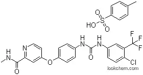 Molecular Structure of 475207-59-1 (Sorafenib tosylate)
